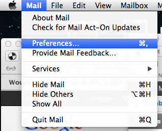 gmail setup for mac mail